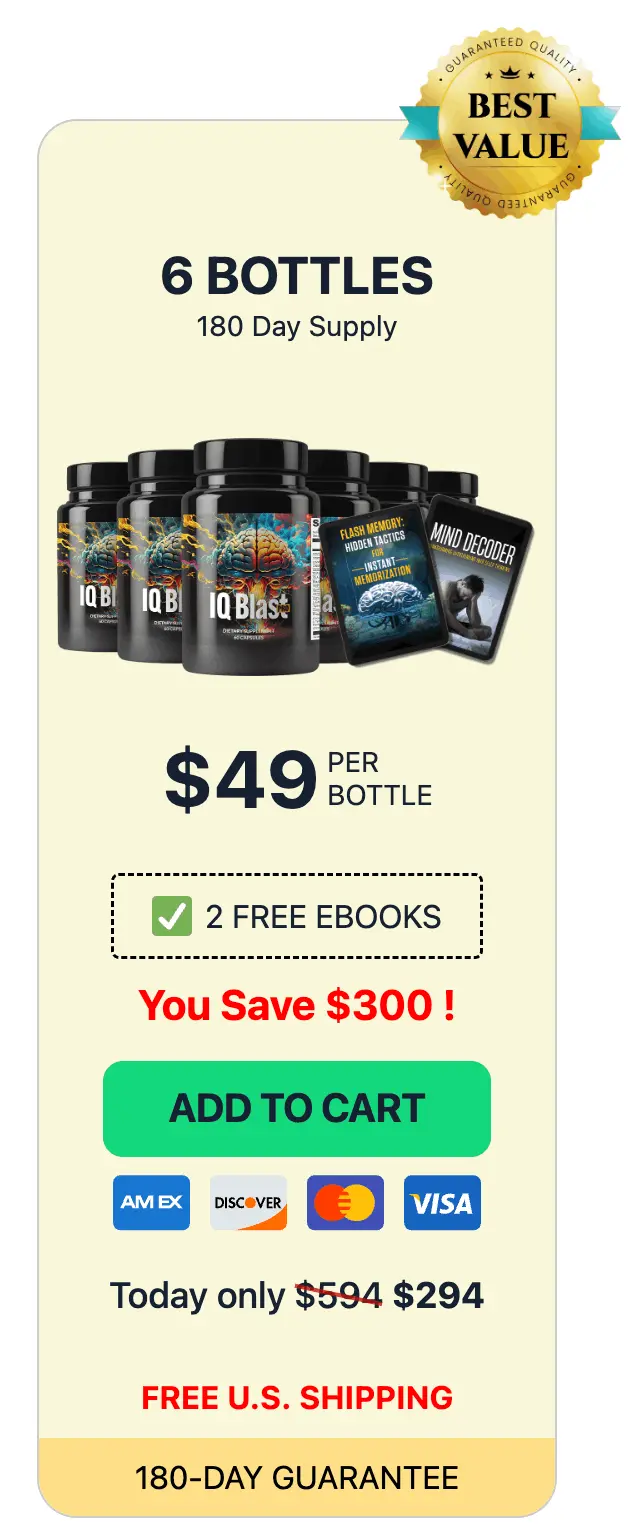 iq blast 6 bottles price